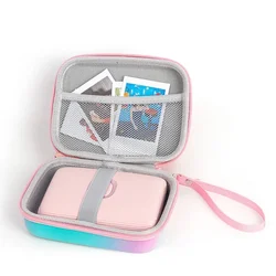 for Fujifilm Instax Mini Link /Liplay /EVO/ SP-2 Printer, Mesh Pocket Fit Film & Accessories Carrying Shockproof Case Bag