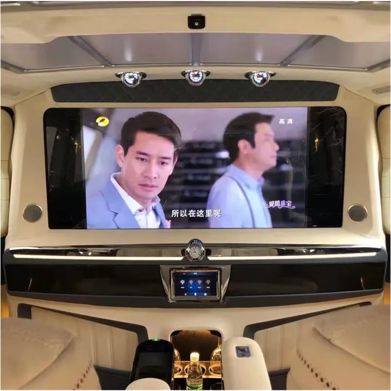 High Security Luxury Leather Automatic Auto Seat with Tv
