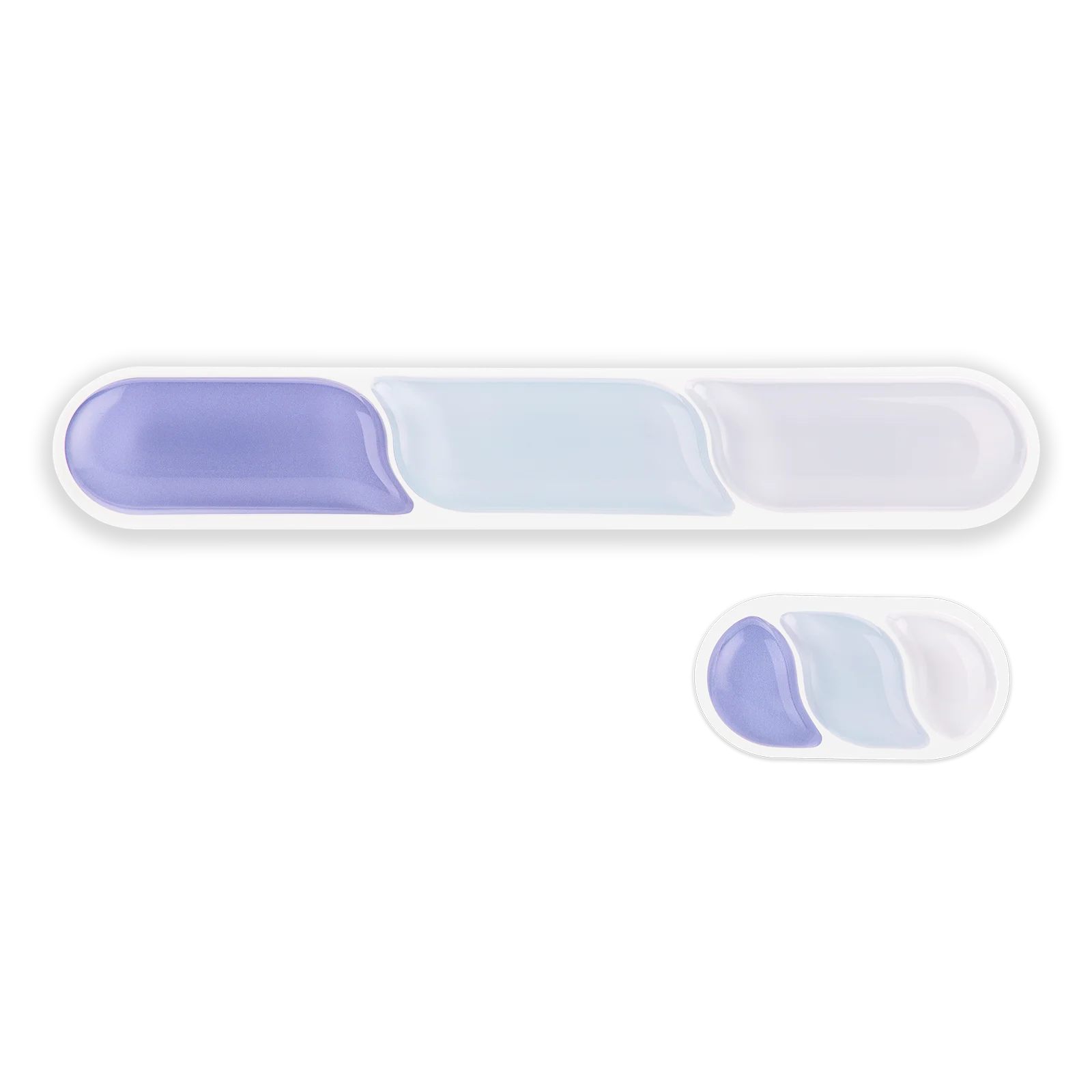 

2 Pieces EPOMAKER CloudGel Wrist Rest Waterproof Anti-Slip Rubber Bottom Ergonomic Design for Office/Computer/Laptop/Gaming