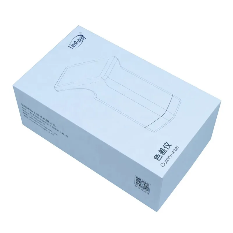 يستخدم محلل الألوان الذكي بشاشة اللمس LS172 لقياس الألوان لطلاء الطلاء البلاستيكي السيراميكي