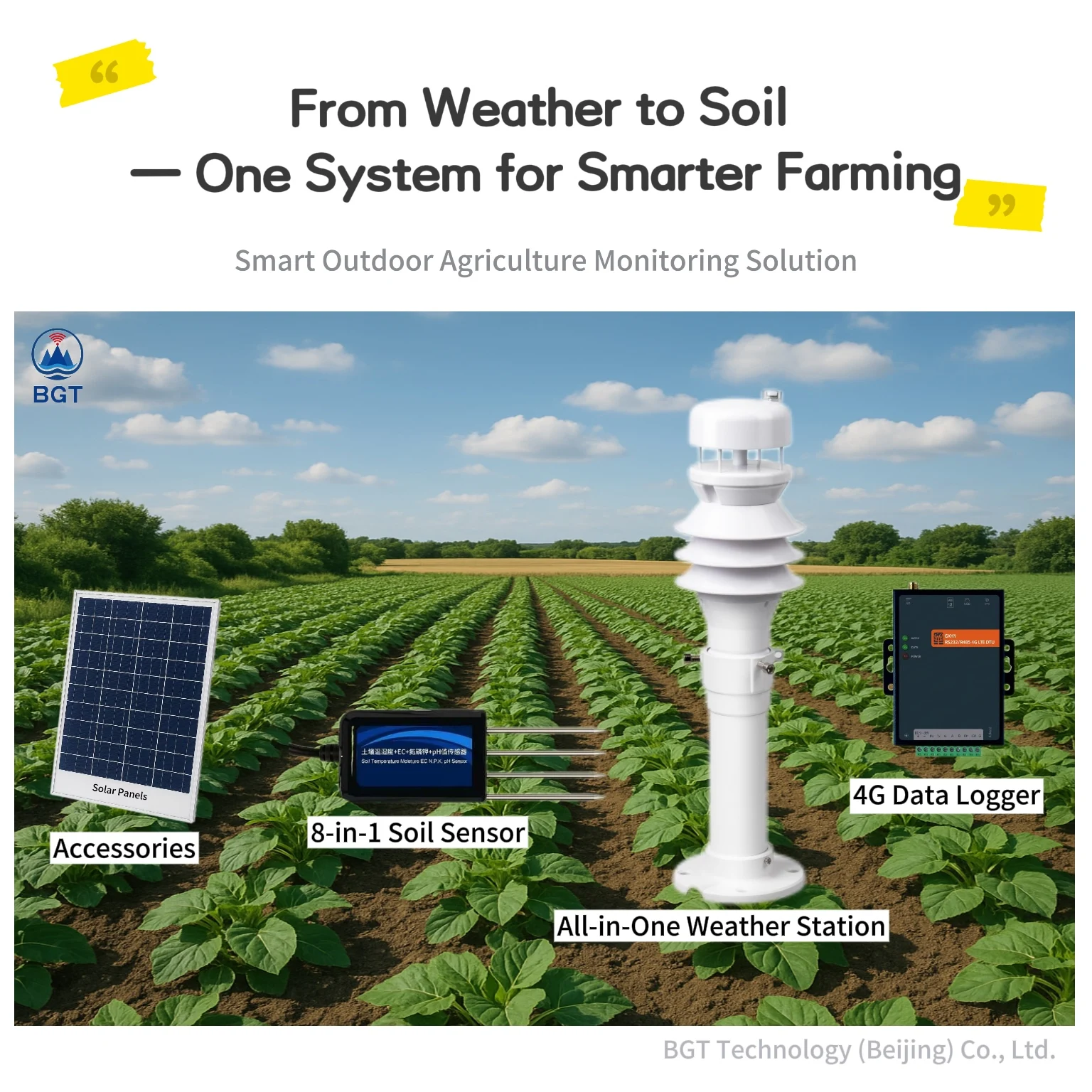 2026 Akıllı Tarım IoT Çözümü T - Agriculture Farming System incelemesi ve fiyatı