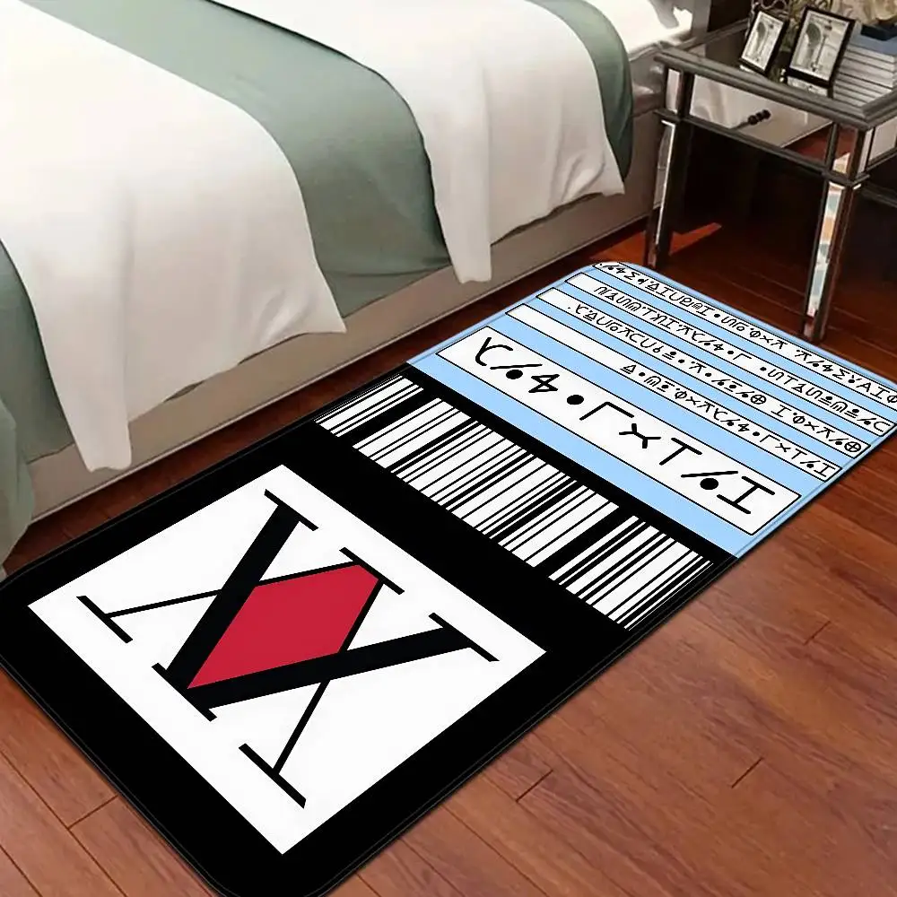 Anime Hunter X Hunters Room Mats Anti-slip Absorb Water Long Strip Cushion Bedroon Mat Household Carpets