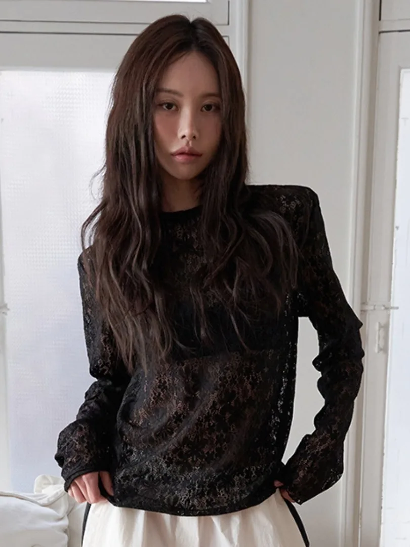 Chic été nouveau Sle ample mince Protection solaire dentelle irt femmes haut t-shirt crochet dimensionnel fleur conception trajet Faion