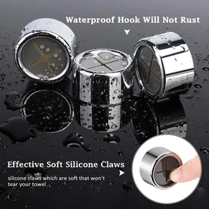 Badezimmer Handtuch Aufbewahrung Aufbewahrung Raben auf Wandauto Aufkleber Stecker Haube Round Hooks Küche Handlung 10 Hauptverkaufshop für Store - №10