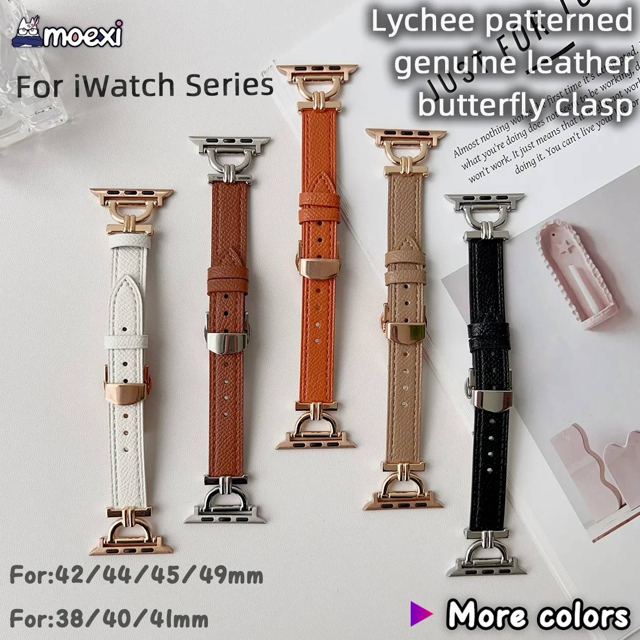 For ZD8 Ultra genuine leather Strap DT ULTRA 2 Watch DT8 DT7 DT100 PRO MAX Hello3+ Pro DT WATCH 9 Band Lychee patterned strap