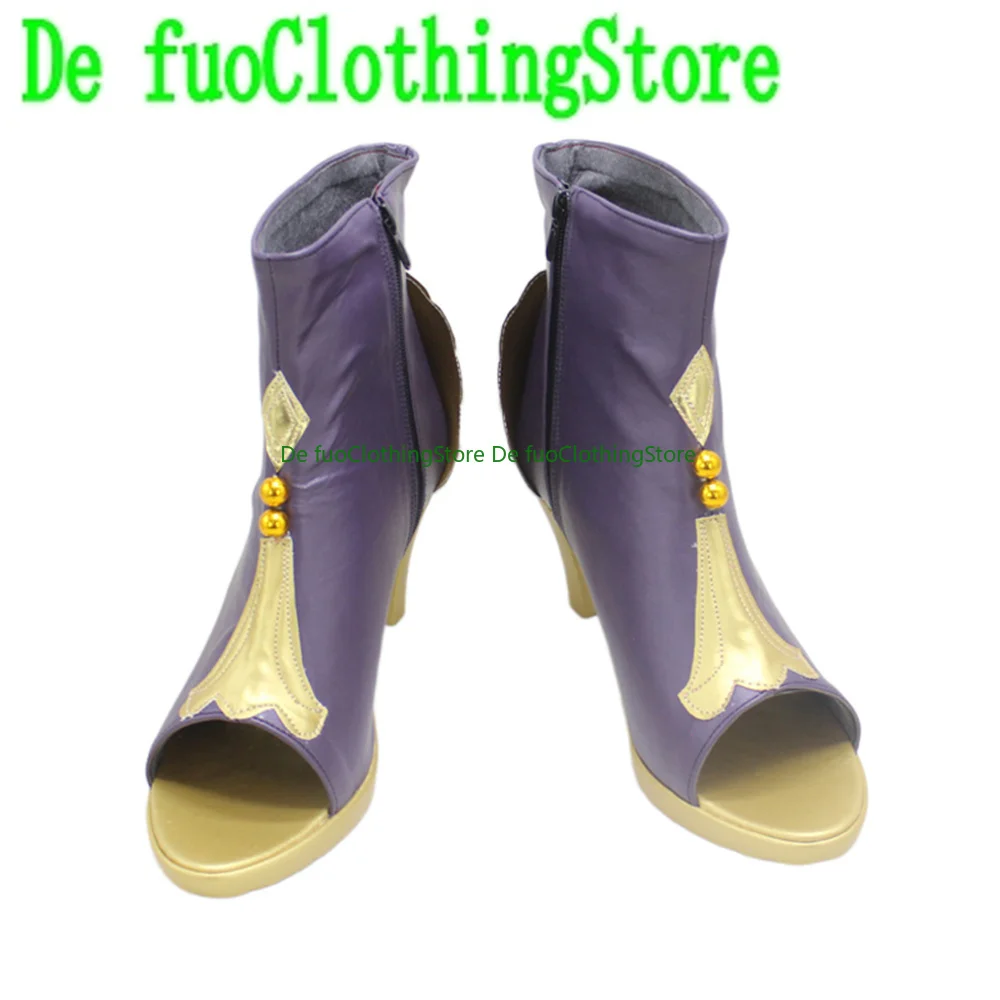 DefuoClothing Genshin Impact Collei Cosplay Schoenen Laarzen Game Anime Game rollenspel Halloween Party Props Schoenen Laarzen