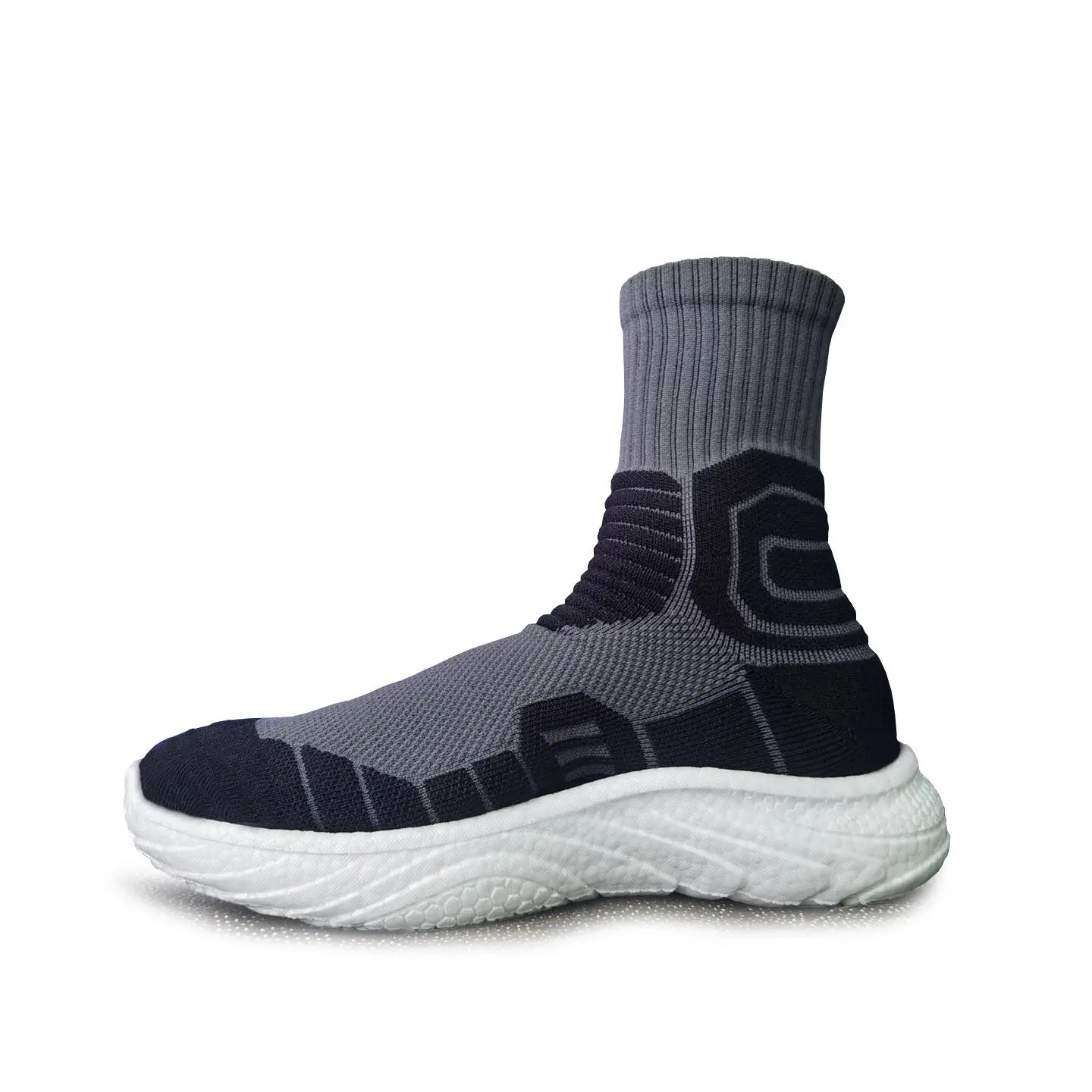 MWY Men High‑Top Sock Training Shoes Breathable Sneakers Non‑Slip Jump Rope Yoga Gym Fitness Walking Sport Shoe Size38-46 view 2