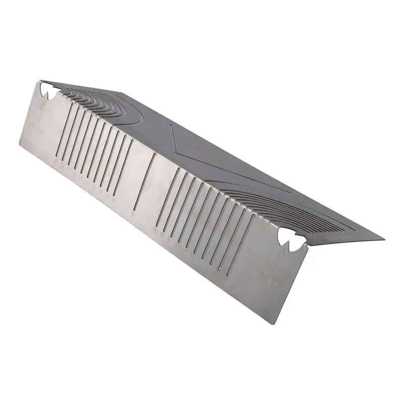 Multifunction Precision Flex Angle & Arc Marking Tool, Adjustable Linear Arc Dual-Purpose Scriber, Square Steel Pipe Bend Tool