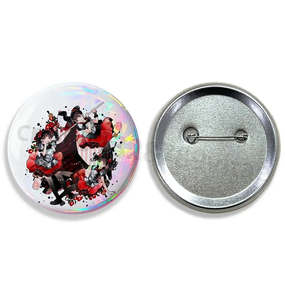 B-Babymetal Metal Forth Pin Pins 58mm Cute Cartoon Badge Handmade Brooches for Backpack Accessories Jewelry Gifts