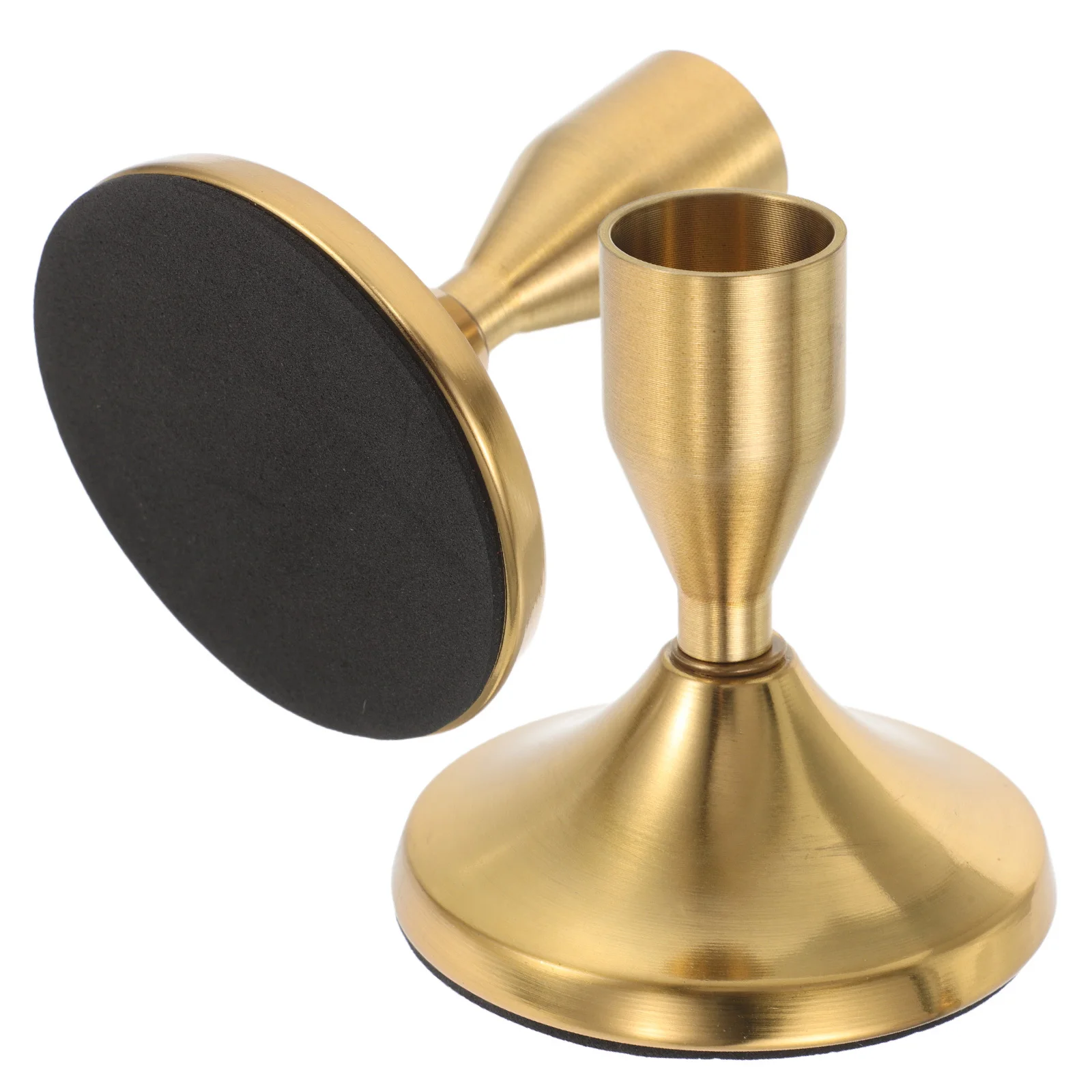 2 قطعة حامل الشمعدان القصير خمر المعادن تفتق حامل لسطح المكتب الجدول حفل زفاف ديكور حامل شمعدان قصير