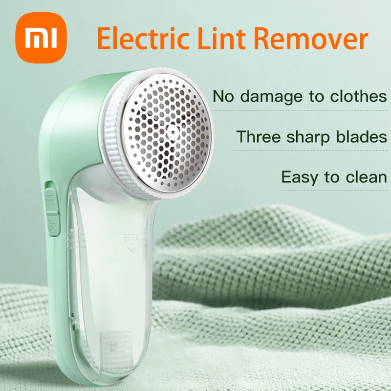 Xiaomi Clothes Shaver Fabric Lint Remover Fuzz Electric Fluff Portable Brush Blade Professional Rechargeable Fur Ball Trimmer