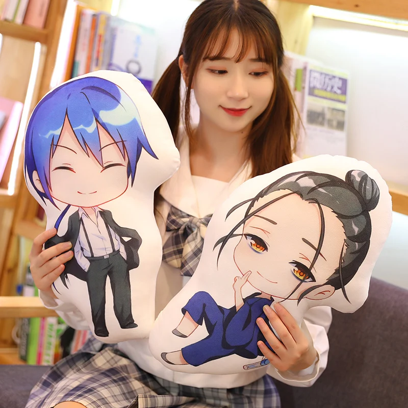 45cmThe Outcast Plush Anime Feng Baobao Plush Toy Pillow Under one person Zhang Chulan Wang Ye Plushie Figure Stuffed Doll Gifts