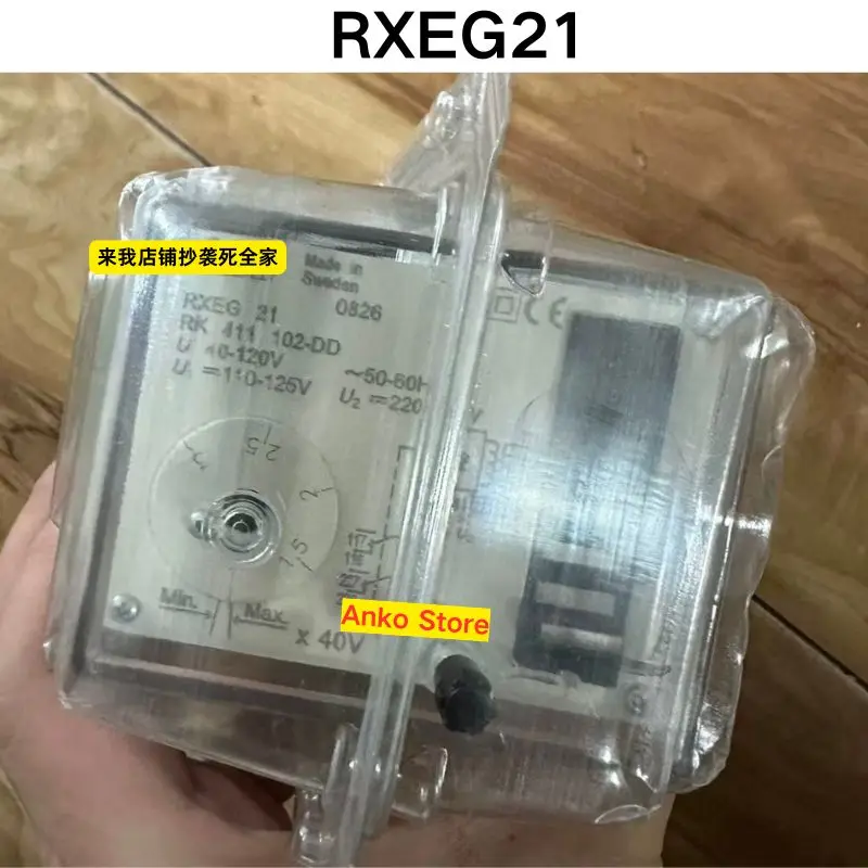 Brand-new  RXEG21 working voltage 40-120V/50-60Hz relay