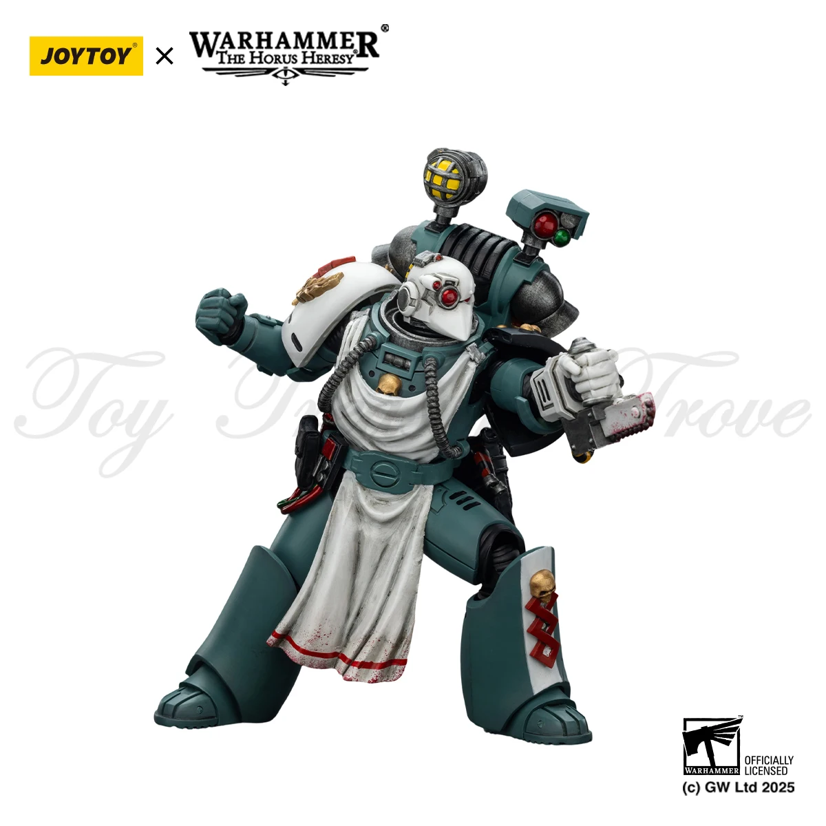 [PRZEDZAMÓWIENIE] JOYTOY 1/18 Warhammer 30k Figurka Akcji Synowie Horusa Apothecary Legionu Imperial Fists Apothecary Legionu Imperial Fists 2 SZT. Zabawka