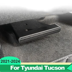 Car Accessories For Hyundai Tucson NX4 2021 2022 2023 2024 Rear Seat Lower Air Conditioning Outlet Cover Dustproof Protect Case