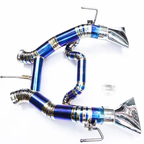 

Dream Car New Stainless Steel 304 Mirror Polished Axleback Exhaust With Valve And Tips For 12c Mp4