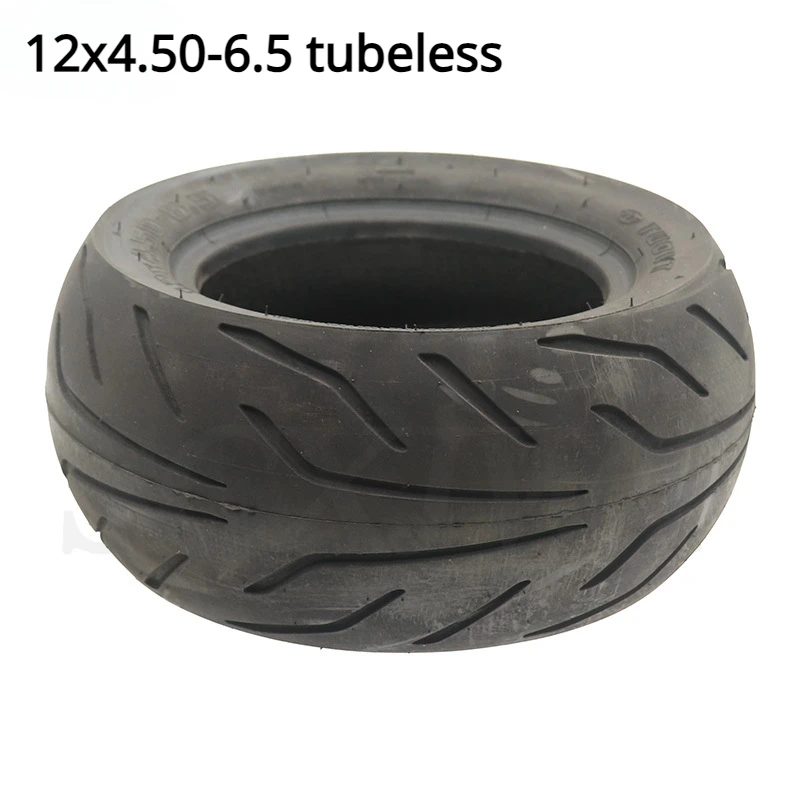 Pneumatici per vuoto da 12 pollici TUOVT 12x4.50-6.5 Pneumatico tubeless per scooter Nuovo scooter elettrico resistente all\'usura Mini Kibe Avt