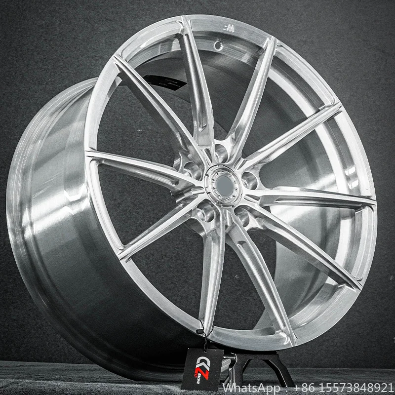 Raw Color Monoblock Structure Forged Custom Aluminum Alloy Wheel 17inch 18inch 19inch 20inch 21inch 5x100 5x110 5x114.3 5x120