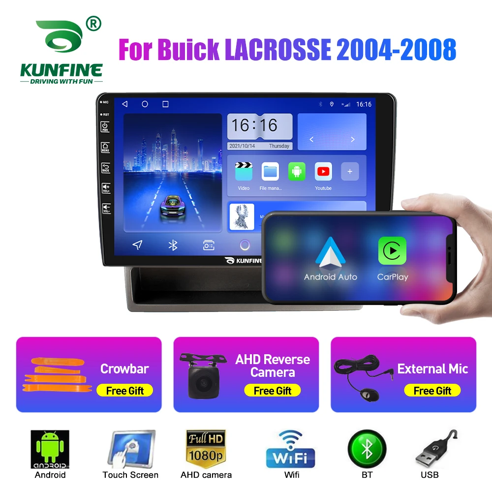 

Автомобильное радио 2Din Android для Buick LACROSSE 2004-аудио мультимедийный плеер Carplay GPS-навигация Стерео Android Авто Wi-Fi головное устройство