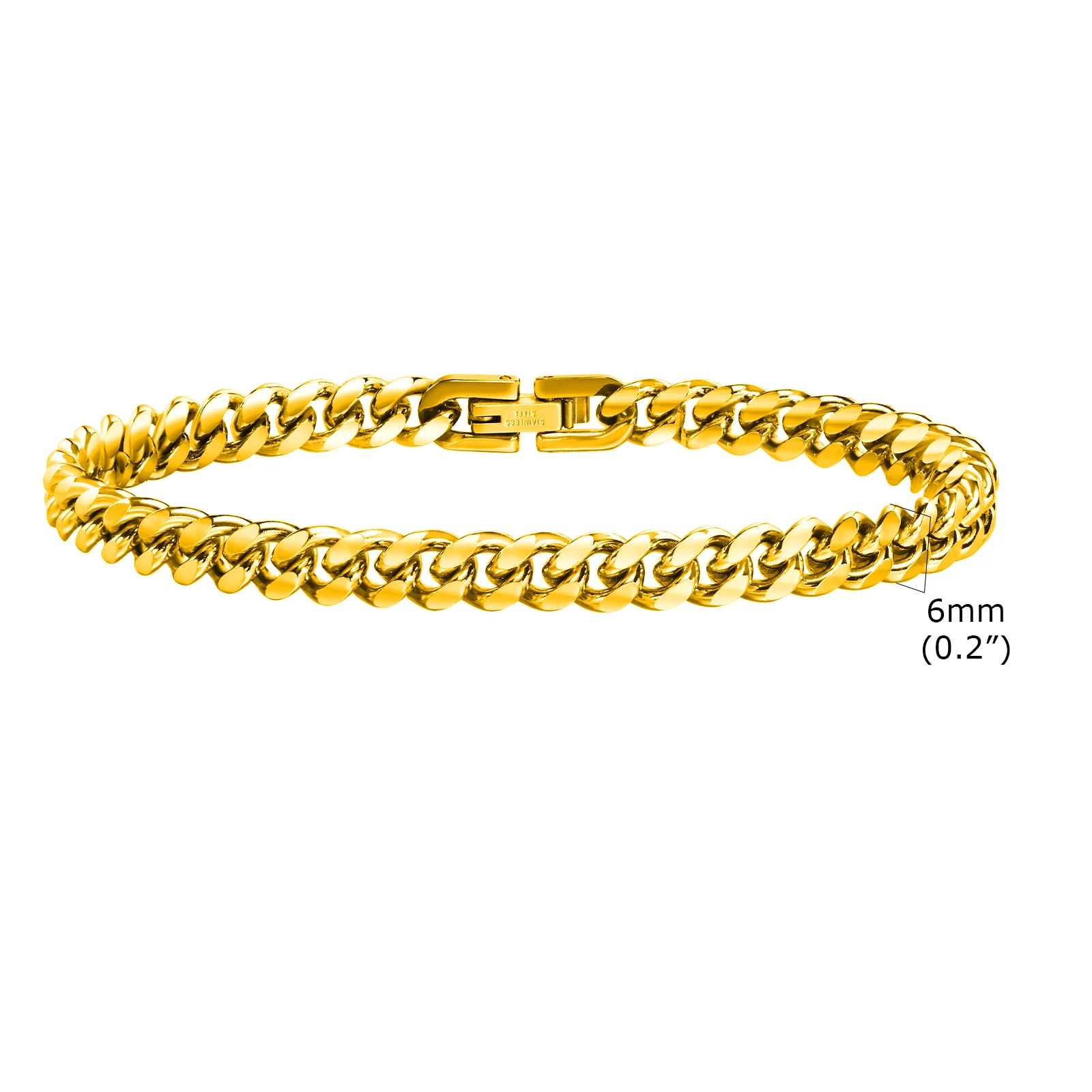 Vnox 8Mm/10Mm Bold Cubaanse Ketting Armbanden Voor Mannen, Zwart Roestvrij Staal Miami Curb Links Polsband, Dikke Mannelijke Jongens Sieraden