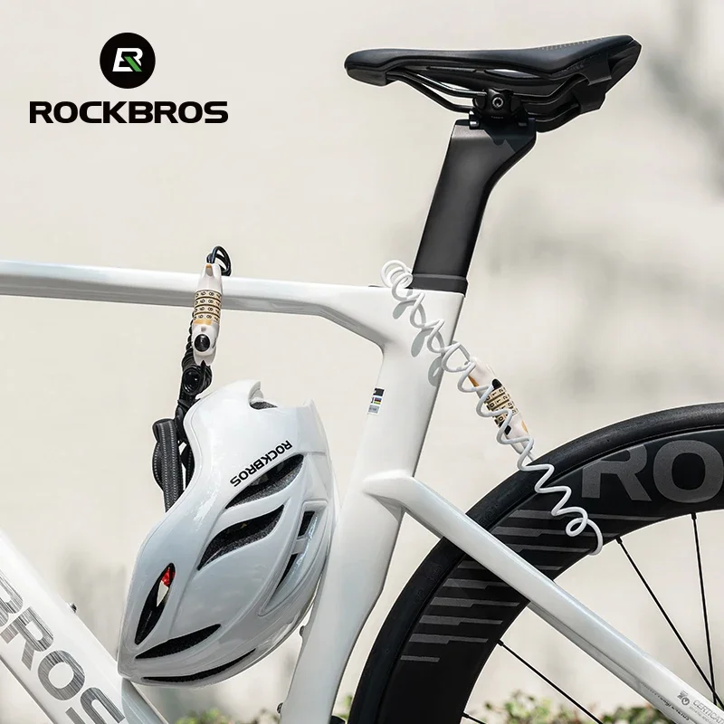 

Велосипедный замок ROCKBROS с паролем, креативный ультралегкий стальной замок-кошка для велосипеда, противоугонный замок для велосипеда, аксессуары для велосипедов