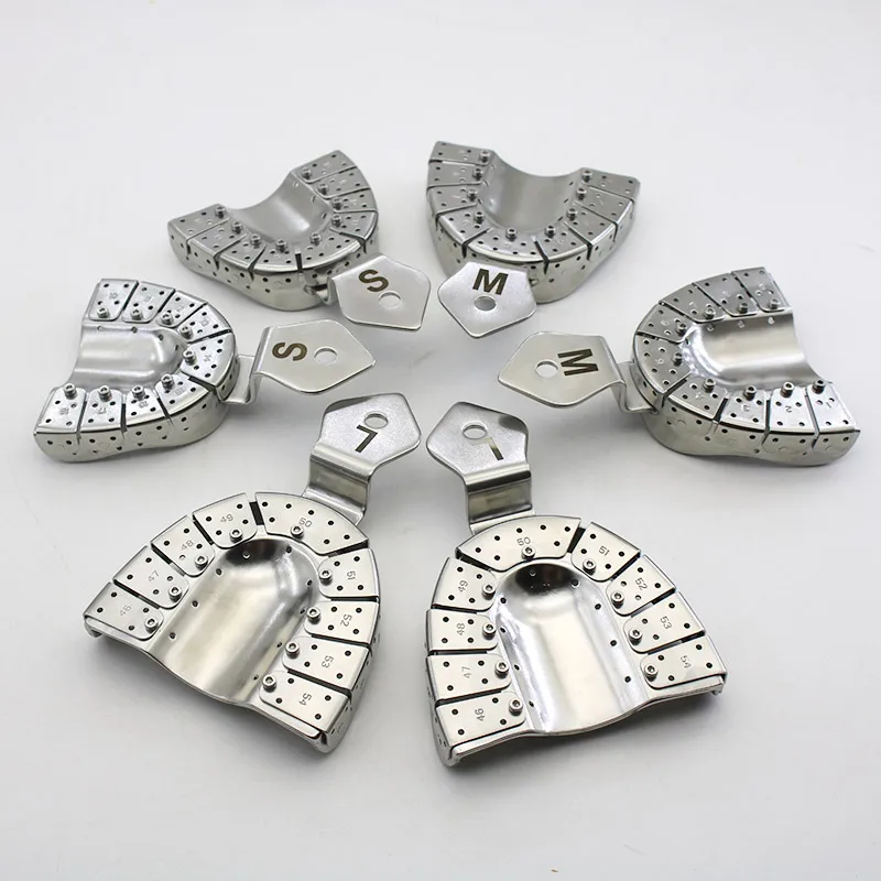 

Autoclavable Stainless Steel Detachable Dentals Implants Impression Tray