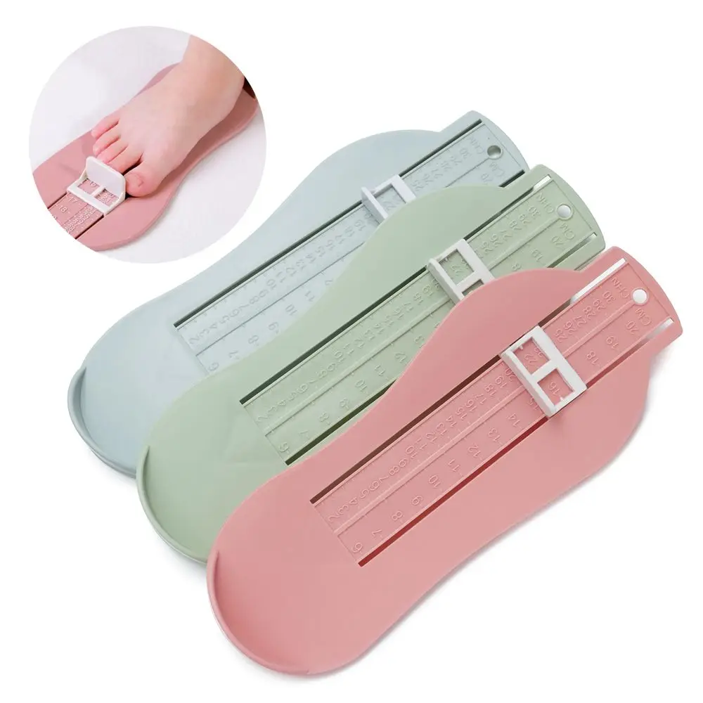 Infant Shoes Fittings Foot Measure Measuring Ruler Tool Length Measuring Kid Foot Gauge Shoes Size Infant Foot Measure Gauge