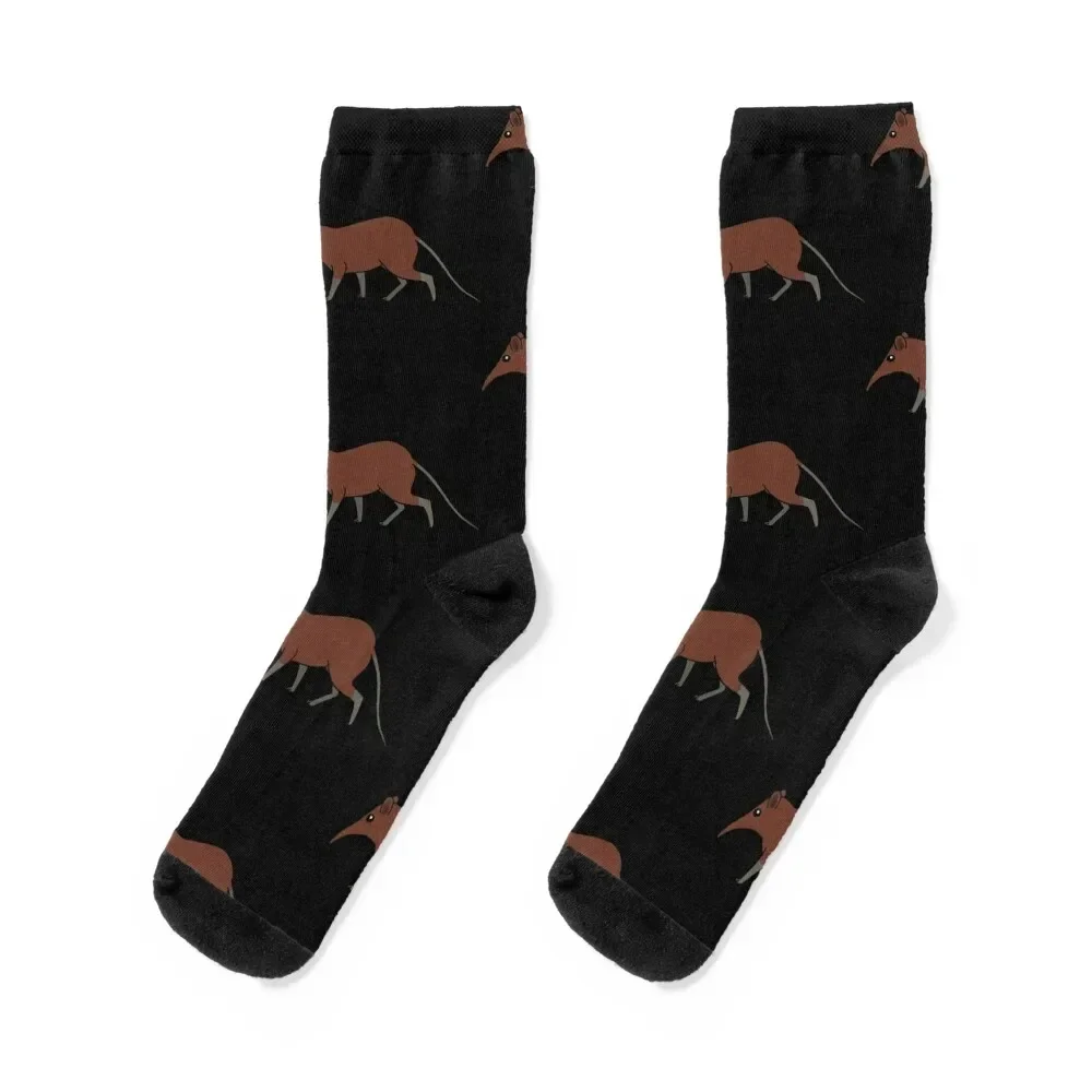 

Golden Rumped Elephant Shrew Socks moving stockings sheer christmas gifts winter Socks Ladies Men's
