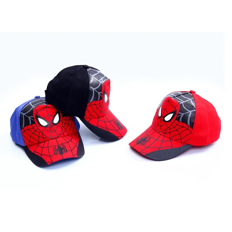 Anime Spiderman Baseballpet Voor Jongens Meisjes Herfst Baby Hoeden Kinderen Cartoon Mode Sun Caps Kids Hop Hop Hat 2-8y