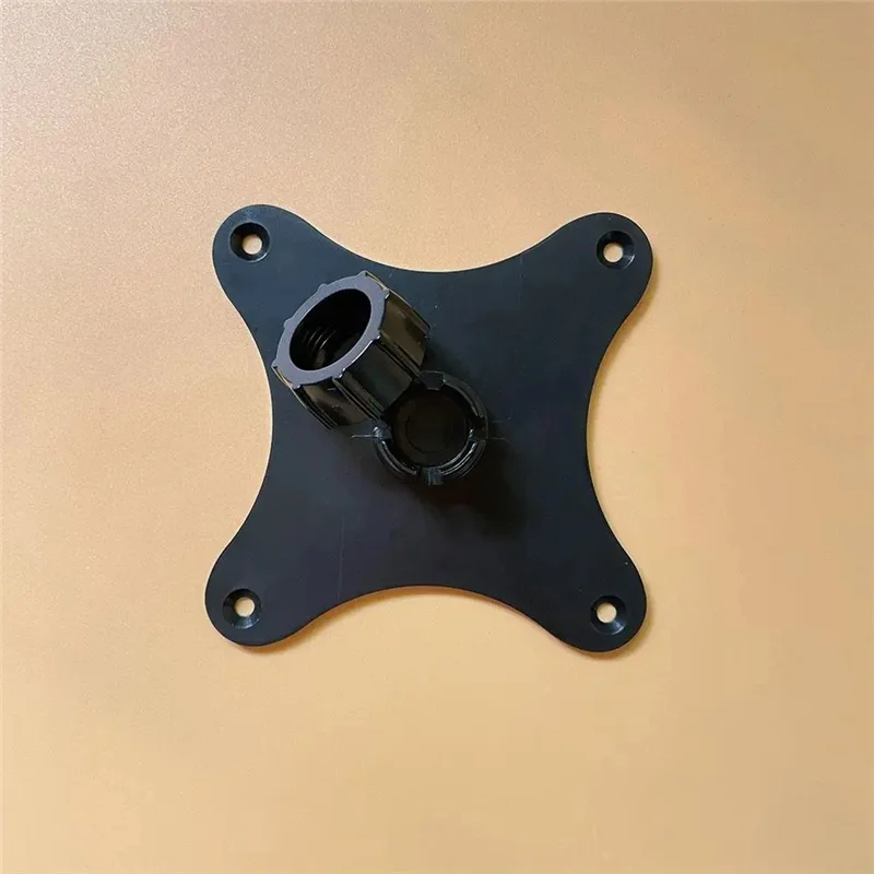1 個ポータブルモニターホルダー Vesa75 穴ピッチボールヘッドアダプタ自由角度調整安定したサポートテレビスタンドインターフェース-VVNB