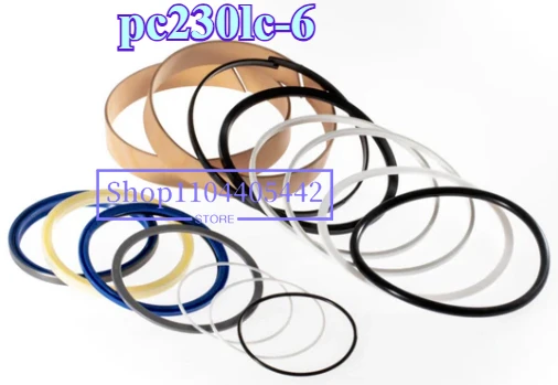 

Fits Komatsu Excavator Parts Hydraulic Cylinder Oil Seal Repair Kit Pc230lc-6/pc240lc-8/pc240lc-8mo/pc270-6-7 Boom Arm Bucket