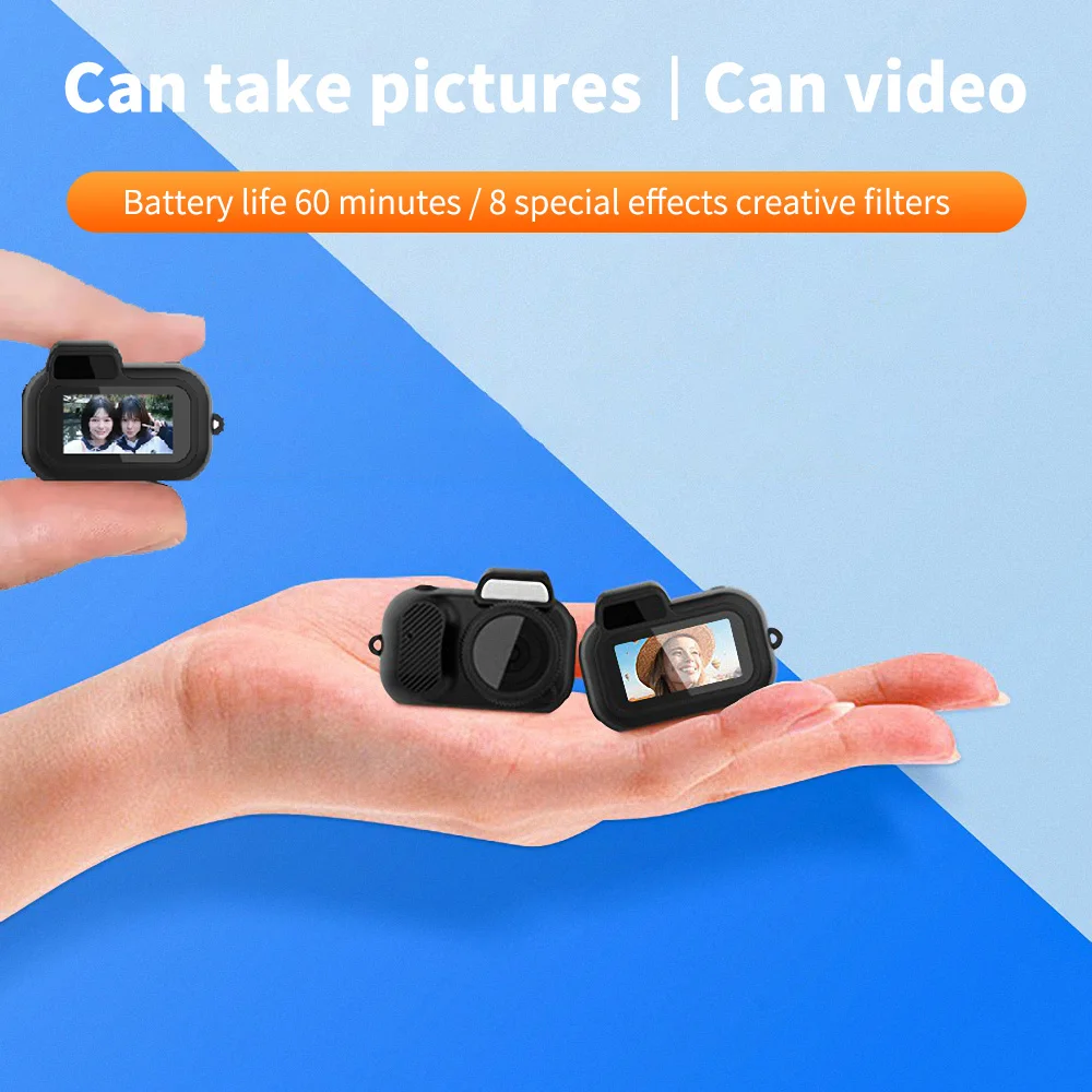 Mini Camera HD Video Audio Recorder Camcorder Sport Micro Cam Portable Pocket Security Monitor Mini Camera With Key Chain Y3000