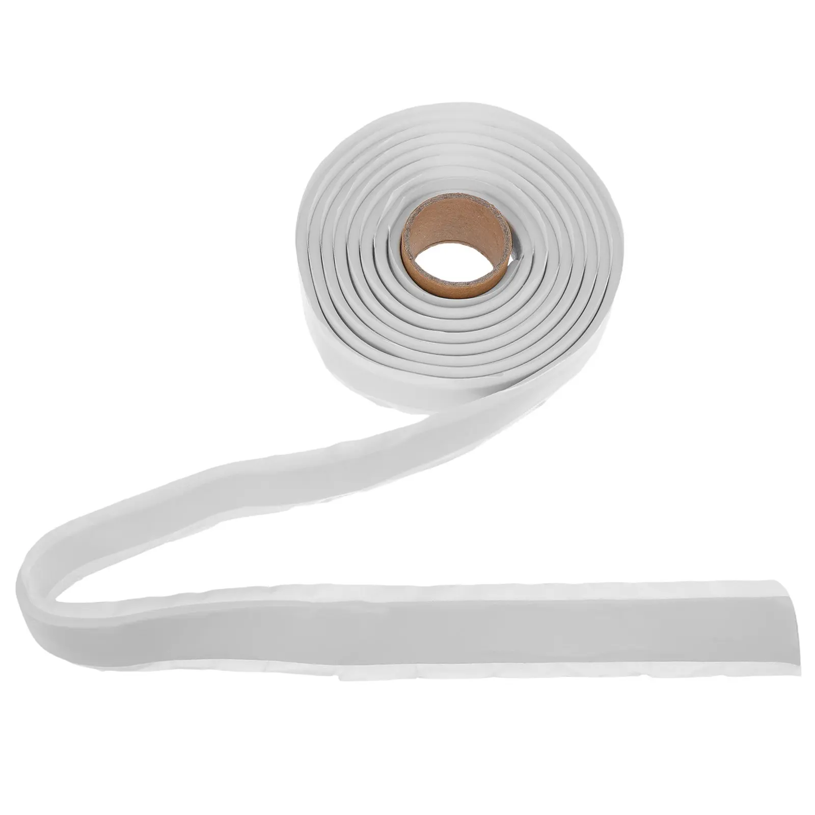 Caulk Strip Tape Self Adhesive Waterproof Bathroom Kitchen Sealing Tape 66.02x0.59in Toilet Sink Bathtub Floor Wall Edge