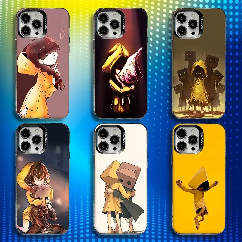 

Game Little N-Nightmares Phone Case For iPhone 17,16,15,14,13,12,X,8,Pro,Max,Plus,E,SE4,Air,Mini IMD Matte Black