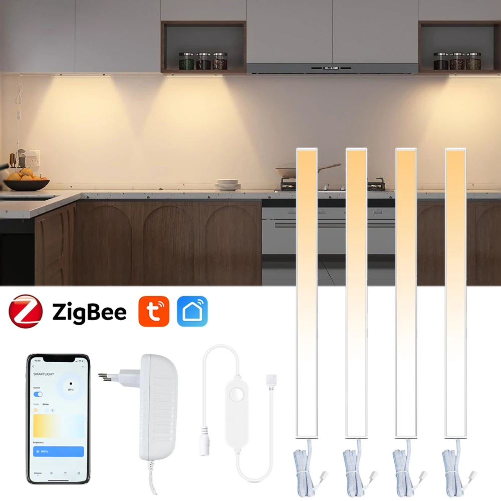 yZ[zTuya Zigbee CCT LED A_[LrlbgCg 30 Z`[g\ȃ[h[u{IV[P[Xvo[ fr Alexa Google AVX^g SmartThings