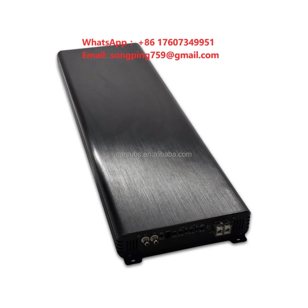 Full Range Korea Style 10K 1 Ohm Car Subwoofer Amplifier RMS 10000W 1CH Mono Peak 20000W Full Range SPL Car Amplifier Class D