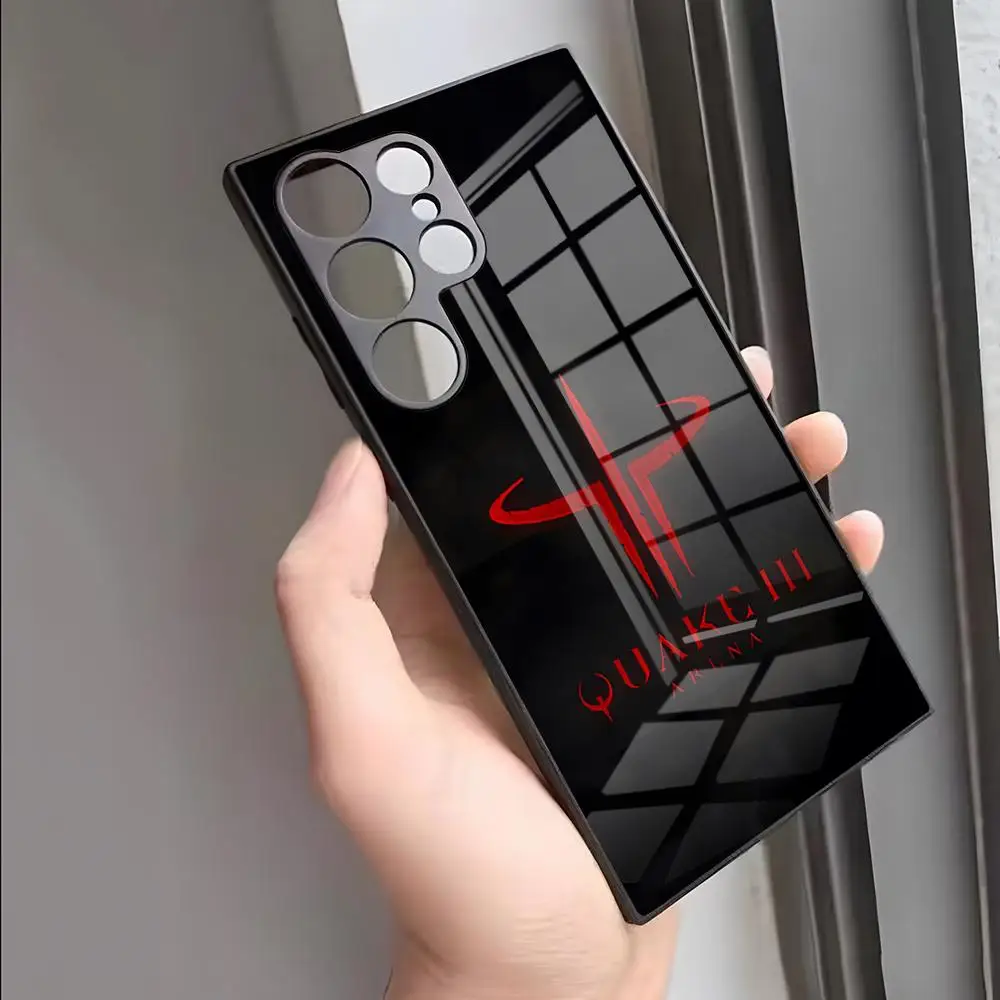 Quake Video Game Phone Case For S25 Ultra Samsung S26 S24 Fe S22 S21 23 A57 A37 A17 A54 A34 A53 A16 Glass Cover