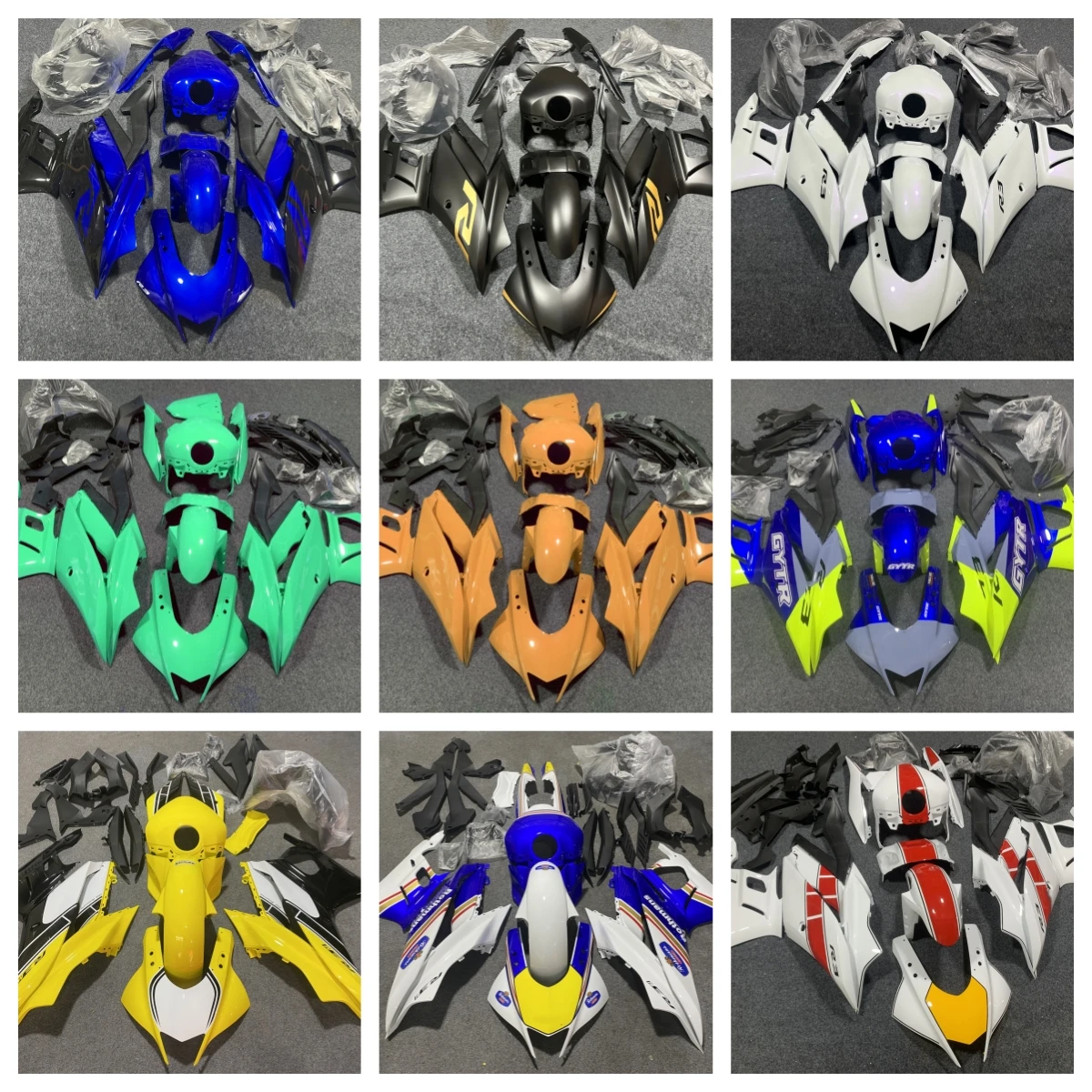 Motorcycle full Fairing body kit fit for Yamaha R3 19-23 R25 2019 2020 2021 2022 2023 bodywork Injection mold Fairings kits zxmt