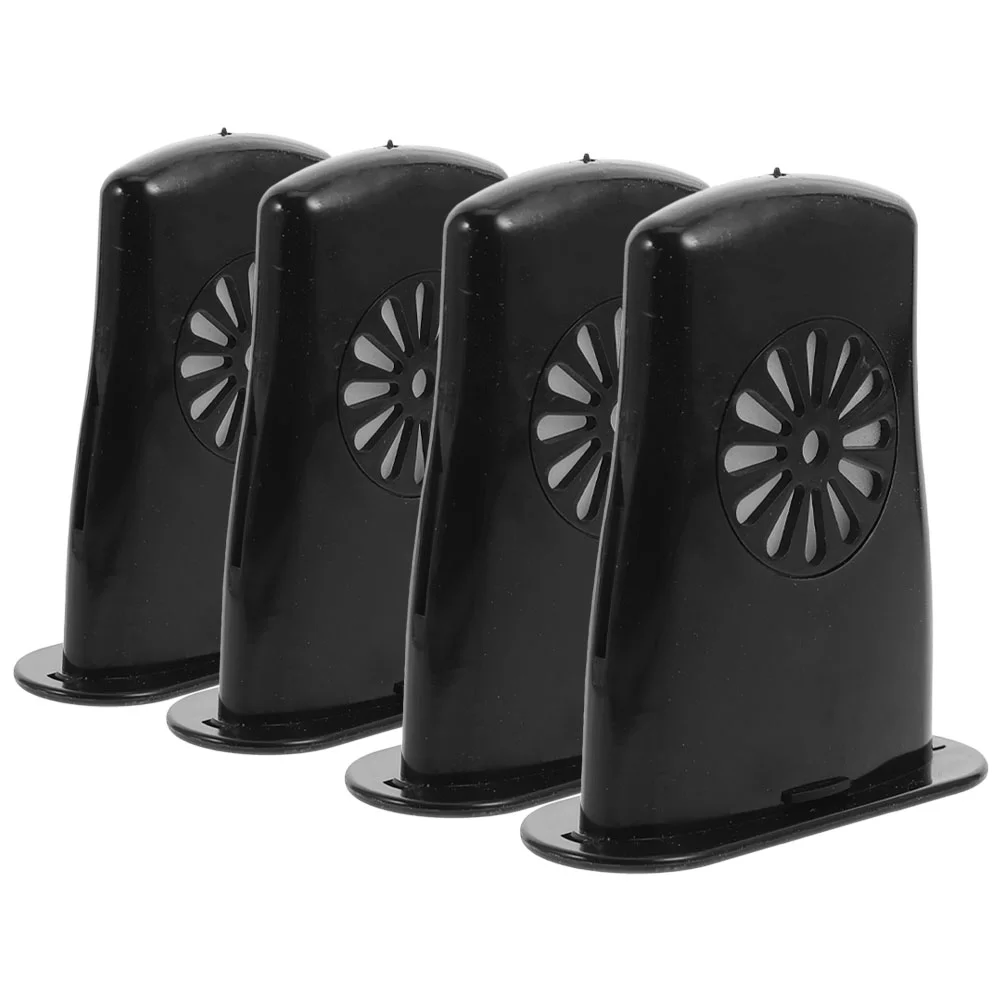 

4 Pcs Humidifier Guitar Panel Humidity Care Tool Portable Universal 850X750X290CM Maintenance Black Moisturizer Sound Hole