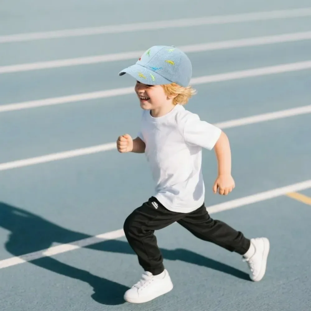 1-4 Years 48-52CM Children's Dinosaur Baseball Cap Summer Sun Hat for Kids Unisex Cotton Embroidered Sports Cap Beanie Hat