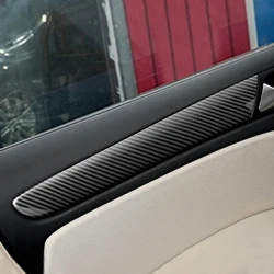 ABS Carbon Fiber Interior Window Door Panel Cover Trim Strips Decor For VW Golf 6 MK6 2008 2009 2010 2011 2012 Inner Accessories