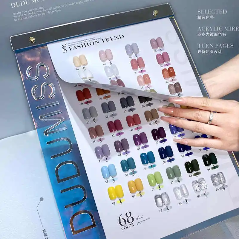 DUDU MISS High quality 68 Colors Multicolor Nail Gel Set Nail Shop 2024 New Hot item Fashion Nail Art Kit Nail Salon Wholesale