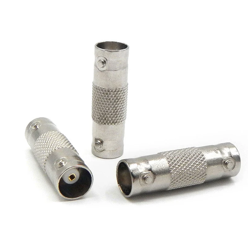 1/5/10PCS BNC Female to Female Inline Coupler Coax BNC Connector Extender for CCTV Camera Security Video Surveillance System
