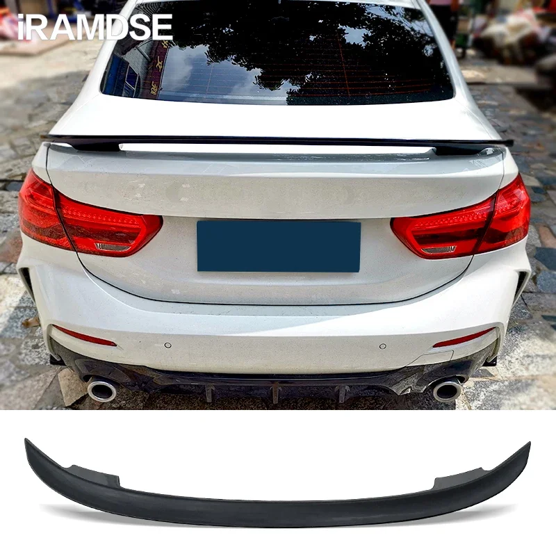 

Спойлер для BMW F52 F30 F23 G20 1 3 серия углеродная поверхность ABS пластик задний Ducktail крыло багажник аксессуары