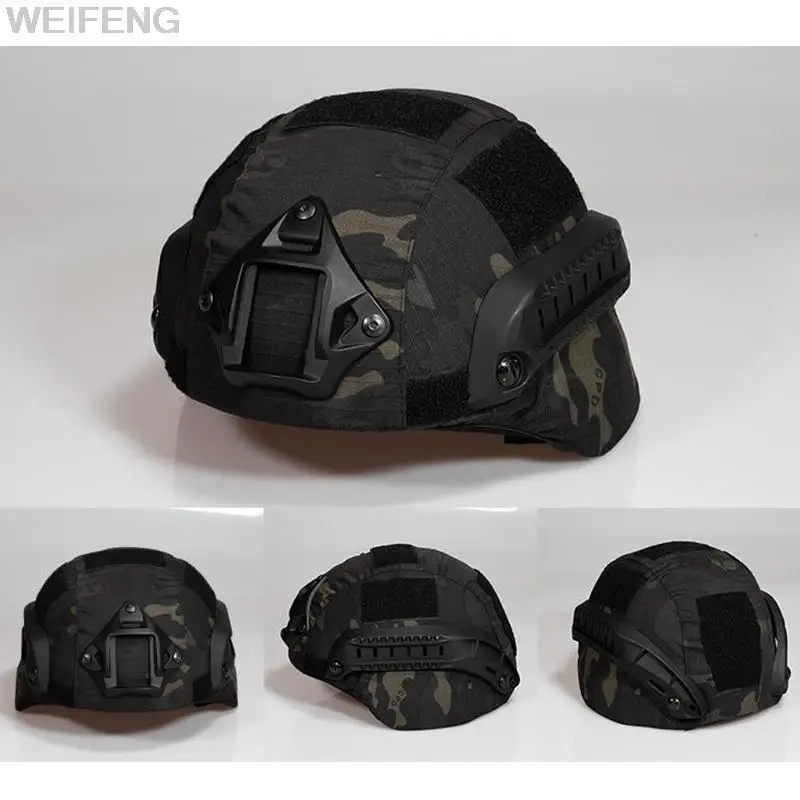 戦術的な MICH2000 ヘルメットカバー狩猟ギアヘルメットアクセサリー