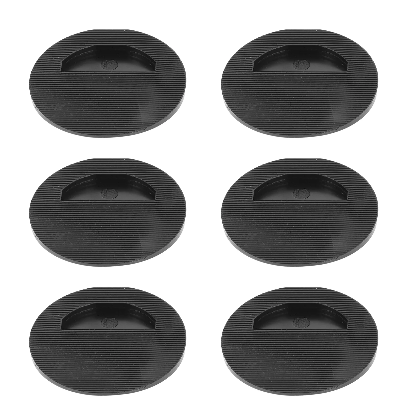 30 Pcs Furniture Feet Shims for Leveling Levelers Uneven Floors Bed Desk Footsteps Reusable Wedge Table Restaurant Rubber