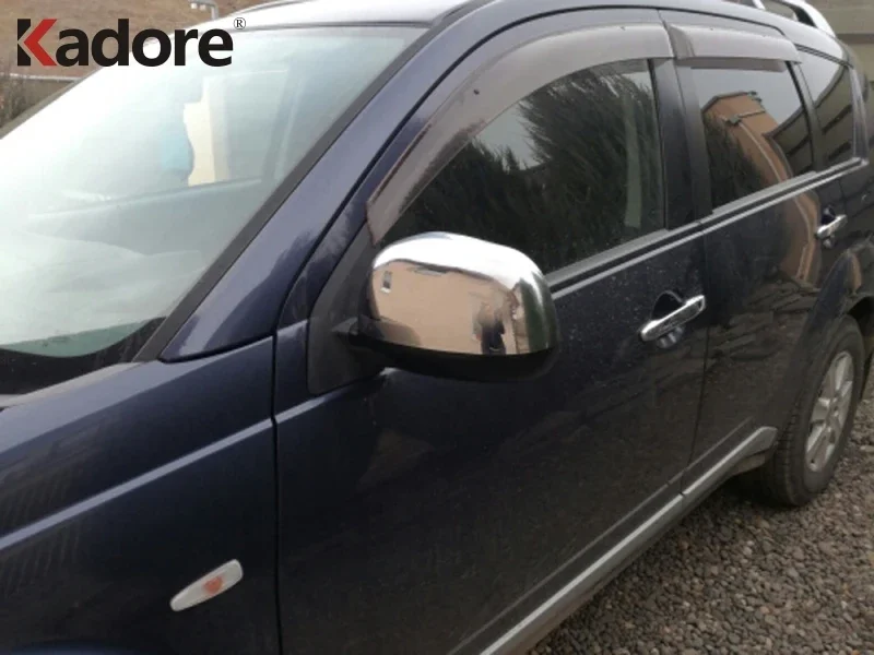 For Mitsubishi ASX RVR Outlander Sport 2007 2008 2009 2010 2011 2012 Chrome Side Door Rearview Mirror Cover Trim Car Accessories