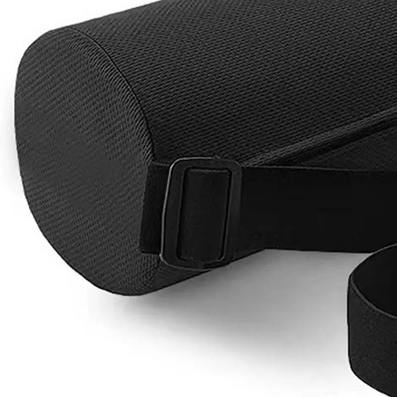 Lumbar Support Pillow Car Seat Oil Cylinder Memory Foam Roller Washable Cover Travel Must Have Lumbar Support Roller For Office