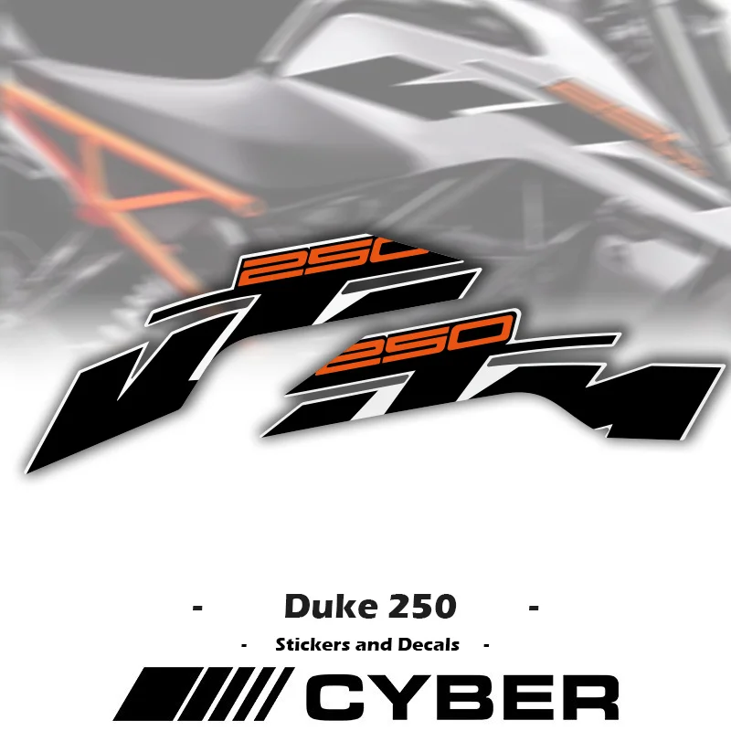 

For KTM Duke250 250Duke 250 New Motorcycle Fairing Shell Sticker Body Sticker OEM Replicas