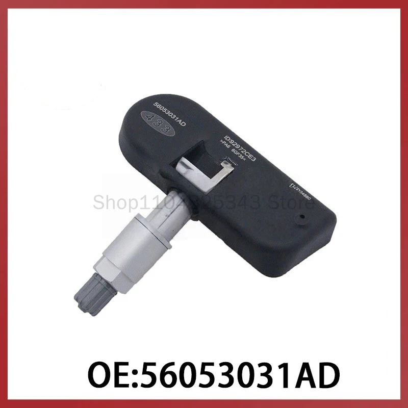 

56053031AD is compatible with Dodge Chrysler vehicle TPMS tire pressure monitoring system tire pressure sensors